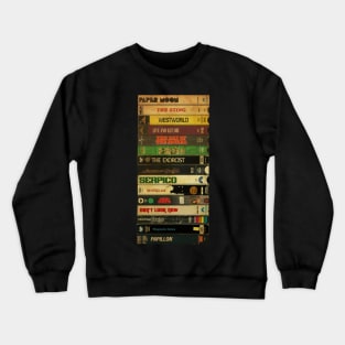 Retro Films of 1973 - Cassette Style Crewneck Sweatshirt